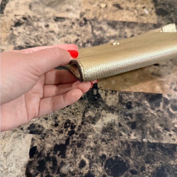 Henri Bendel Gold Metallic Crossbody - Picture 6 of 14